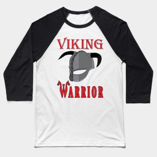 Viking Helmet Baseball T-Shirt